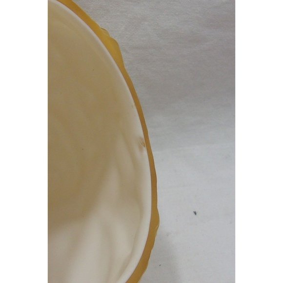 L.G. Wright Glass Co. by Fenton Puffy Rose Cased Satin 50's Bud Vase/Planter 4 1 - Picture 8 of 10